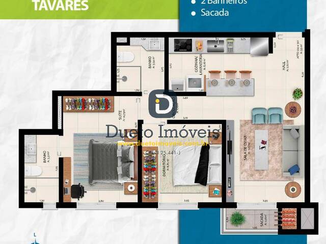 Apartamento para Venda em Santa Maria - 1